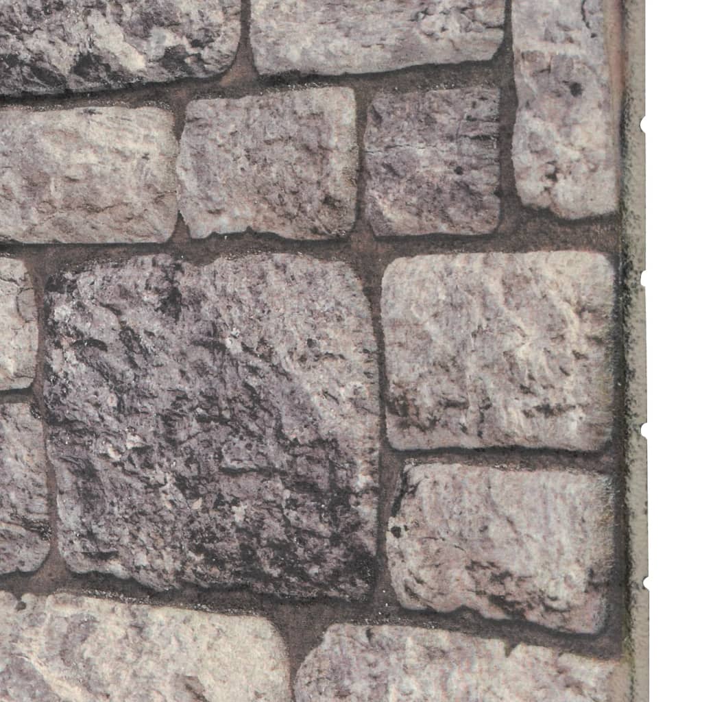 vidaXL 3D Wall Panels With Light Grey Brick Design 10 pcs EPS | SKU: 149586 | Barcode: 8720286332054