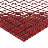 vidaXL Mosaic Tiles 11 pcs Red 30x30 cm Glass | SKU: 327305 | Barcode: 8720286340974