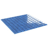 vidaXL Mosaic Tiles 11 pcs Blue 30x30 cm Glass | SKU: 327307 | Barcode: 8720286340998