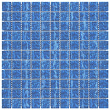 vidaXL Mosaic Tiles 11 pcs Blue 30x30 cm Glass | SKU: 327307 | Barcode: 8720286340998