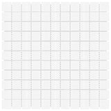 vidaXL Mosaic Tiles 11 pcs White 30x30 cm Glass | SKU: 327311 | Barcode: 8720286341032