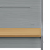 vidaXL Garden Corner Bench 151 cm Solid Pinewood Honey Brown & Grey | SKU: 327248 | Barcode: 8720286343050