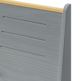 vidaXL Garden Corner Bench 151 cm Solid Pinewood Honey Brown & Grey | SKU: 327248 | Barcode: 8720286343050