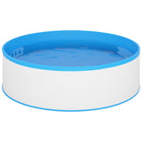 vidaXL Splasher Pool With Hanging Skimmer and Pump 350x90 cm White | SKU: 3070798 | Barcode: 8720286408407