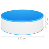 vidaXL Splasher Pool With Hanging Skimmer and Pump 350x90 cm White | SKU: 3070798 | Barcode: 8720286408407