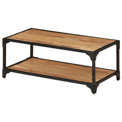 vidaXL Coffee Table 90x45x35 cm Solid Acacia Wood | SKU: 328264 | Barcode: 8720286436912