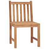 vidaXL Garden Chairs 8 pcs Solid Teak Wood | SKU: 3073087 | Barcode: 8720286448564