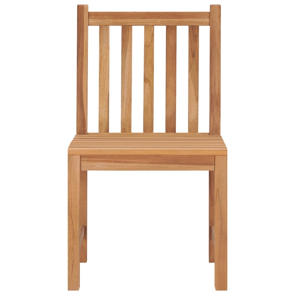 vidaXL Garden Chairs 8 pcs Solid Teak Wood | SKU: 3073087 | Barcode: 8720286448564