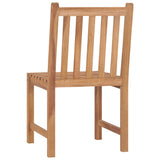 vidaXL Garden Chairs 8 pcs Solid Teak Wood | SKU: 3073087 | Barcode: 8720286448564