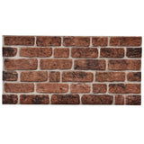 vidaXL 3D Wall Panels With Dark Brown Brick Design 10 pcs EPS | SKU: 332923 | Barcode: 8720286493366