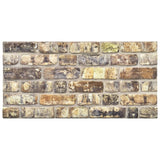 vidaXL 3D Wall Panels With Multicolour Brick Design 10 pcs EPS | SKU: 332928 | Barcode: 8720286493410