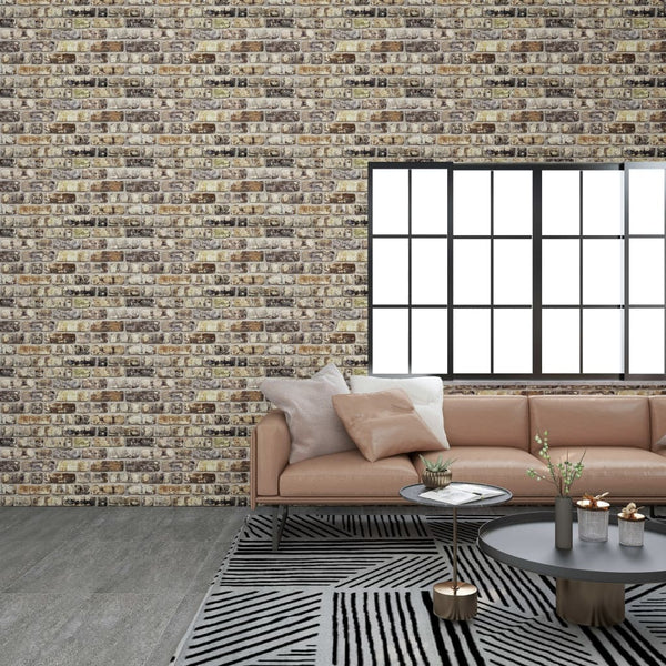 vidaXL 3D Wall Panels With Multicolour Brick Design 10 pcs EPS | SKU: 332928 | Barcode: 8720286493410