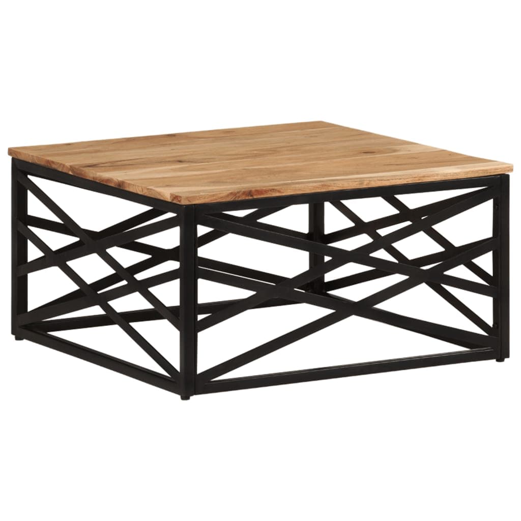 vidaXL Coffee Table 68x68x35 cm Solid Acacia Wood | SKU: 330076 | Barcode: 8720286505045