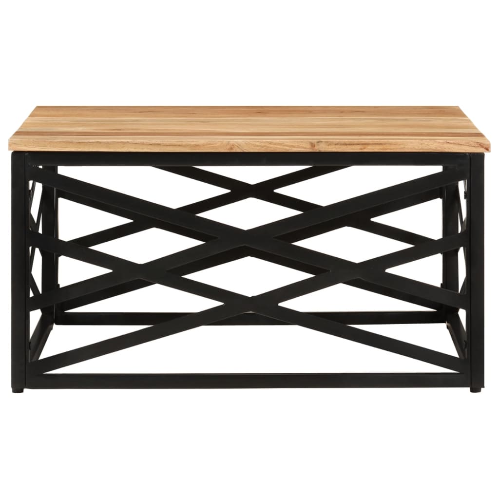 vidaXL Coffee Table 68x68x35 cm Solid Acacia Wood | SKU: 330076 | Barcode: 8720286505045
