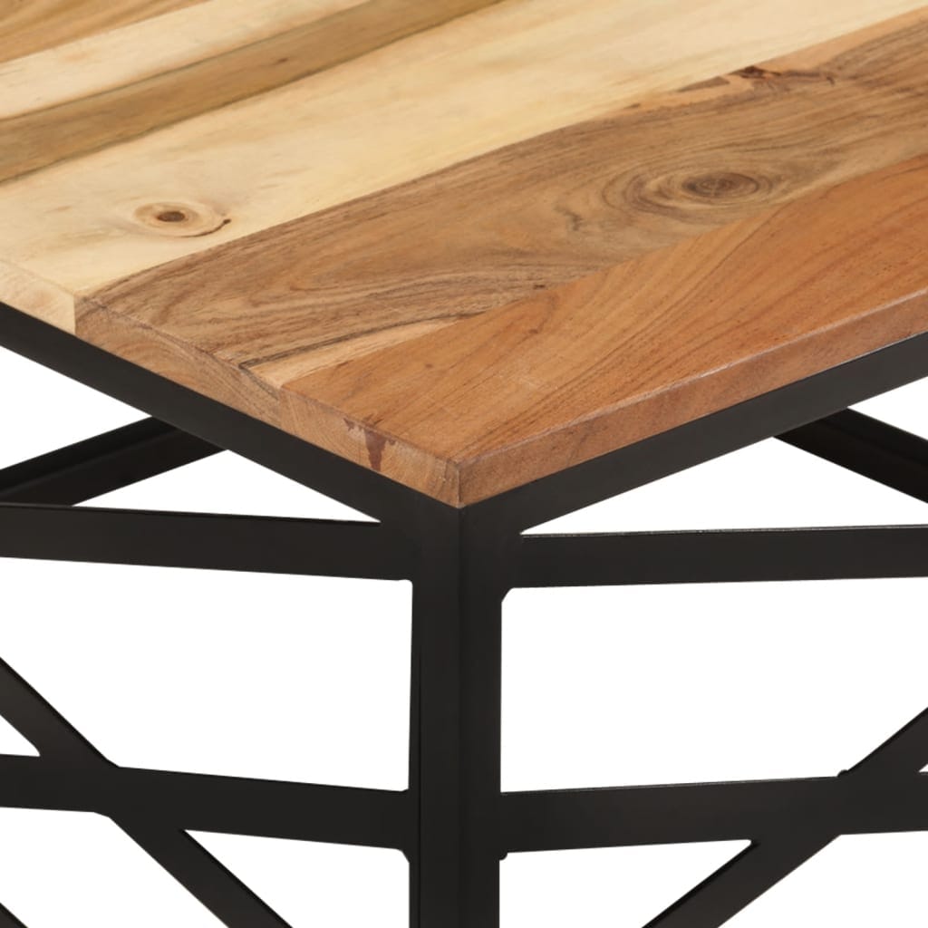 vidaXL Coffee Table 68x68x35 cm Solid Acacia Wood | SKU: 330076 | Barcode: 8720286505045