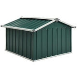 vidaXL Garden Robot Lawnmower Shed 92x97x63 cm Galvanised Steel Green | SKU: 150907 | Barcode: 8720286512760