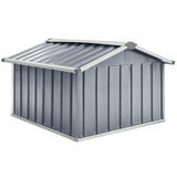 vidaXL Garden Robot Lawnmower Shed 92x97x63 cm Galvanised Steel Grey | SKU: 150908 | Barcode: 8720286512777