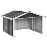 vidaXL Garden Robot Lawnmower Shed 92x97x63 cm Galvanised Steel Black | SKU: 150909 | Barcode: 8720286512784