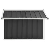 vidaXL Garden Robot Lawnmower Shed 92x97x63 cm Galvanised Steel Black | SKU: 150909 | Barcode: 8720286512784