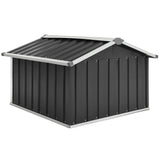 vidaXL Garden Robot Lawnmower Shed 92x97x63 cm Galvanised Steel Black | SKU: 150909 | Barcode: 8720286512784