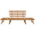 vidaXL Garden Bench 2-in-1 190 cm Solid Acacia Wood | SKU: 316471 | Barcode: 8720286543191
