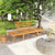 vidaXL Garden Bench 2-in-1 190 cm Solid Acacia Wood | SKU: 316471 | Barcode: 8720286543191
