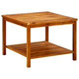 vidaXL Coffee Table 60x60x45 cm Solid Acacia Wood | SKU: 316403 | Barcode: 8720286543559