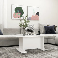 vidaXL Coffee Table White 103.5x60x40 cm Chipboard | SKU: 806840 | Barcode: 8720286560419