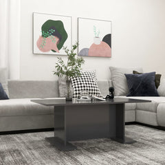 vidaXL Coffee Table Grey 103.5x60x40 cm Chipboard | SKU: 806842 | Barcode: 8720286560433