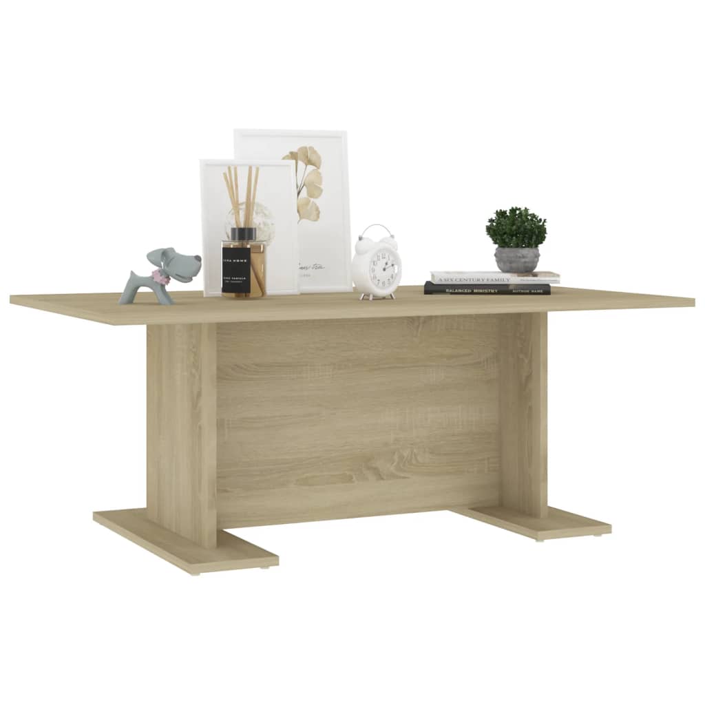 vidaXL Coffee Table Sonoma Oak 103.5x60x40 cm Chipboard | SKU: 806843 | Barcode: 8720286560440