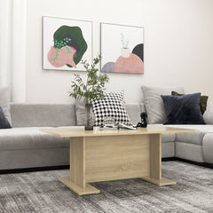vidaXL Coffee Table Sonoma Oak 103.5x60x40 cm Chipboard | SKU: 806843 | Barcode: 8720286560440