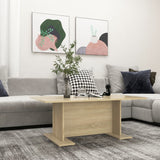 vidaXL Coffee Table Sonoma Oak 103.5x60x40 cm Chipboard | SKU: 806843 | Barcode: 8720286560440
