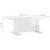 vidaXL Coffee Table High Gloss White 103.5x60x40 cm Chipboard | SKU: 806846 | Barcode: 8720286560471