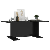 vidaXL Coffee Table High Gloss Black 103.5x60x40 cm Chipboard | SKU: 806847 | Barcode: 8720286560488