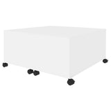 vidaXL Coffee Table White 75x75x38 cm Chipboard | SKU: 806867 | Barcode: 8720286560686