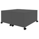 vidaXL Coffee Table Grey 75x75x38 cm Chipboard | SKU: 806869 | Barcode: 8720286560709