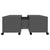 vidaXL Coffee Table Grey 75x75x38 cm Chipboard | SKU: 806869 | Barcode: 8720286560709