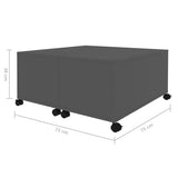 vidaXL Coffee Table Grey 75x75x38 cm Chipboard | SKU: 806869 | Barcode: 8720286560709