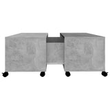 vidaXL Coffee Table Concrete Grey 75x75x38 cm Chipboard | SKU: 806871 | Barcode: 8720286560723