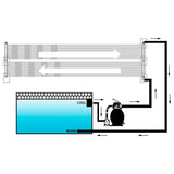 vidaXL Solar Pool Heater Panel 2 pcs 80x310 cm | SKU: 3079661 | Barcode: 8720286562314