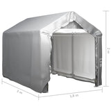 vidaXL Storage Tent 180x300 cm Steel Grey | SKU: 3079585 | Barcode: 8720286566565