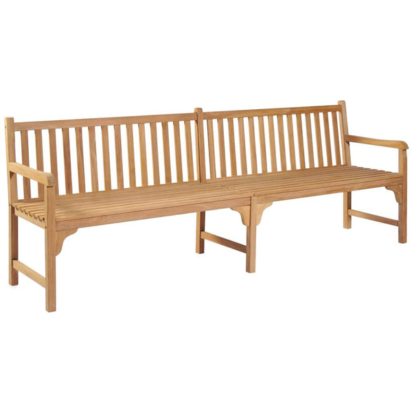 vidaXL Garden Bench 228 cm Solid Teak Wood | SKU: 316624 | Barcode: 8720286597354