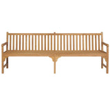 vidaXL Garden Bench 228 cm Solid Teak Wood | SKU: 316624 | Barcode: 8720286597354