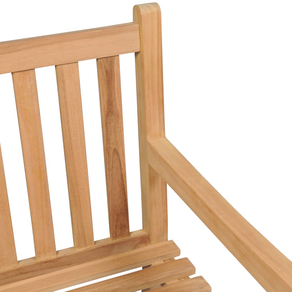 vidaXL Garden Bench 228 cm Solid Teak Wood | SKU: 316624 | Barcode: 8720286597354