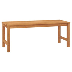 vidaXL Garden Bench 114 cm Solid Teak Wood | SKU: 316626 | Barcode: 8720286597378