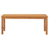 vidaXL Garden Bench 114 cm Solid Teak Wood | SKU: 316626 | Barcode: 8720286597378