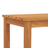 vidaXL Garden Bench 114 cm Solid Teak Wood | SKU: 316626 | Barcode: 8720286597378