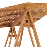vidaXL Swing Bench 170 cm Solid Teak Wood | SKU: 316629 | Barcode: 8720286597408