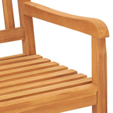 vidaXL 3-Seater Garden Bench with Table 150 cm Solid Teak Wood | SKU: 316631 | Barcode: 8720286597422