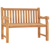 vidaXL Garden Bench 114 cm Solid Teak Wood | SKU: 316638 | Barcode: 8720286597491